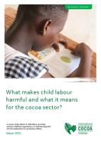 Report: what makes child labour harmful