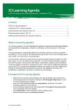 ICI Learning Agenda 2020-21
