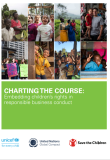 Charting the course: Embedding children’s rights in responsible business conduct