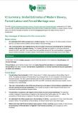 ICI summary of the Global Estimates of Modern Slavery: Forced Labour and Forced Marriage
