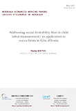 Addressing social desirability bias in child labour measurement: An application to cocoa farms in Côte d'Ivoire