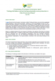 Résumé de ICI du rapport de la Commission européenne : Mettre fin au travail des enfants et promouvoir la production durable de cacao en Côte d'Ivoire et au Ghana