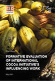 Évaluation formative du travail d'influence de l’International Cocoa Initiative