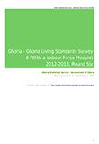 Ghana living standards survey: Round six