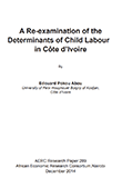 A Re-examination of the Determinants of Child Labour in Côte d'Ivoire