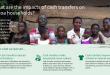 What are the impacts of cash transfers on cocoa households?