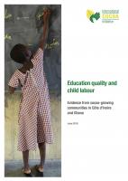 Quality Education Child Labour - report thumbnail EN