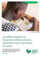 Rapport : les effets negatifs du travail des enfants