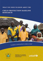 In 2014 the Child Protection Baseline Study was undertaken in Ghana to inform the development of a new Child Protection Policy framework and to gain a deeper understanding of the scope and breadth of the protection needs of children.