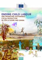 Ending Child Labour and Promoting Sustainable Cocoa Production in Côte D’ivoire and Ghana