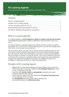 ICI learning Agenda 2022