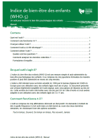 Child Wellbeing Index Questionnaire (EN)