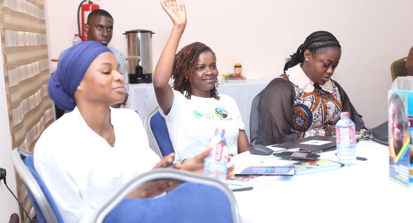 Event participants sitting 