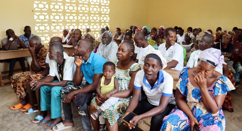 Participants in the parenting skills course