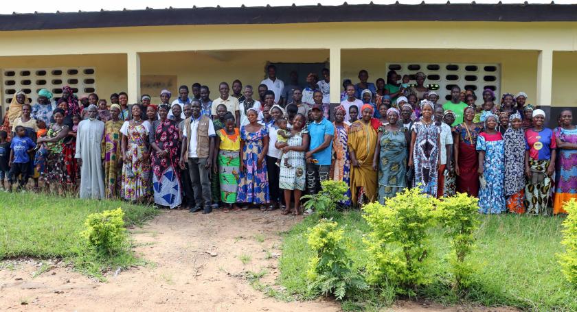 Participants in the parenting skills course