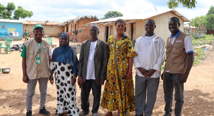 Family who participated in the parenting skills course