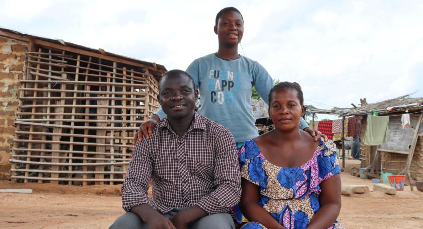 Family who participated in the parenting skills course