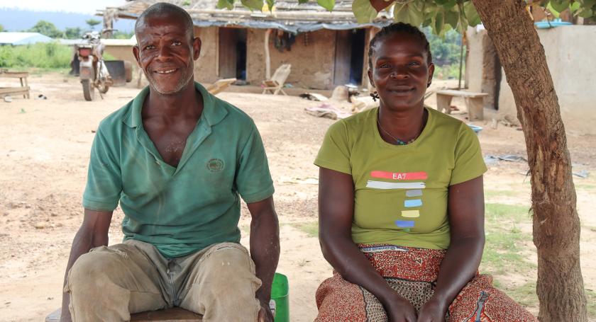 Family who participated in the parenting skills course