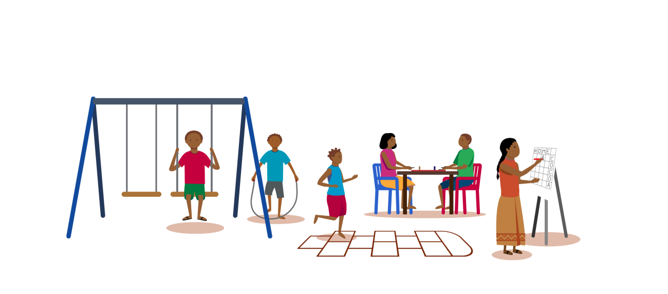 Child-friendly spaces