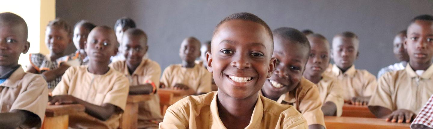 boy smiling